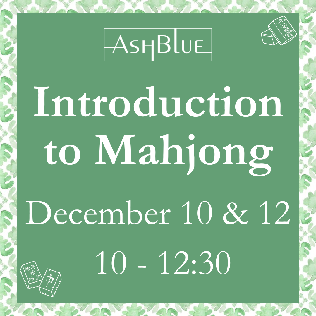 Introduction to Mahjong, Dec. 10 &amp; 12