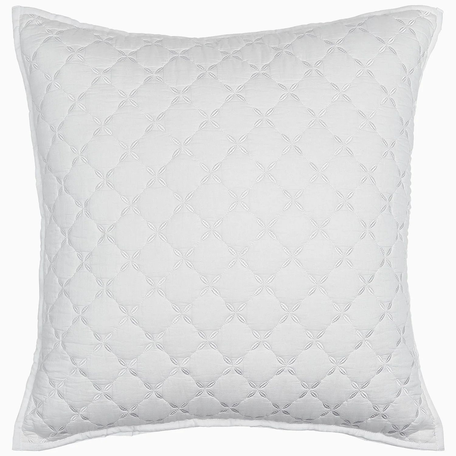 Layla Sham- Euro-, Color: White