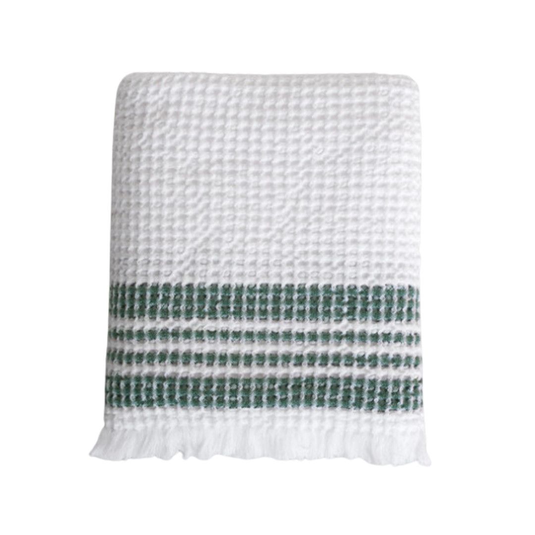 Belgian Waffle Bath Towel- Rosemary