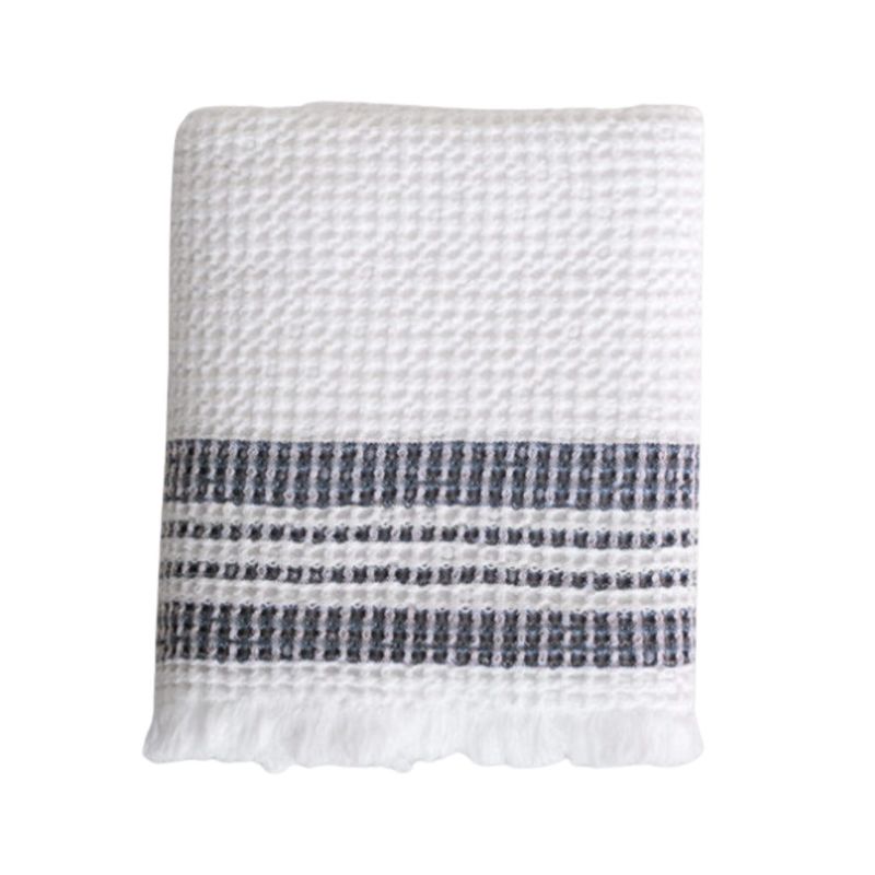 Belgian Waffle Bath Towel- Ink