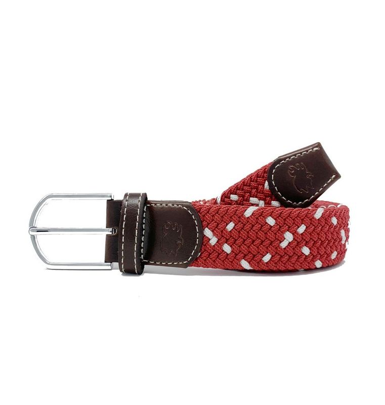 X Series Belt, Color: Crimson/White, Size: Small