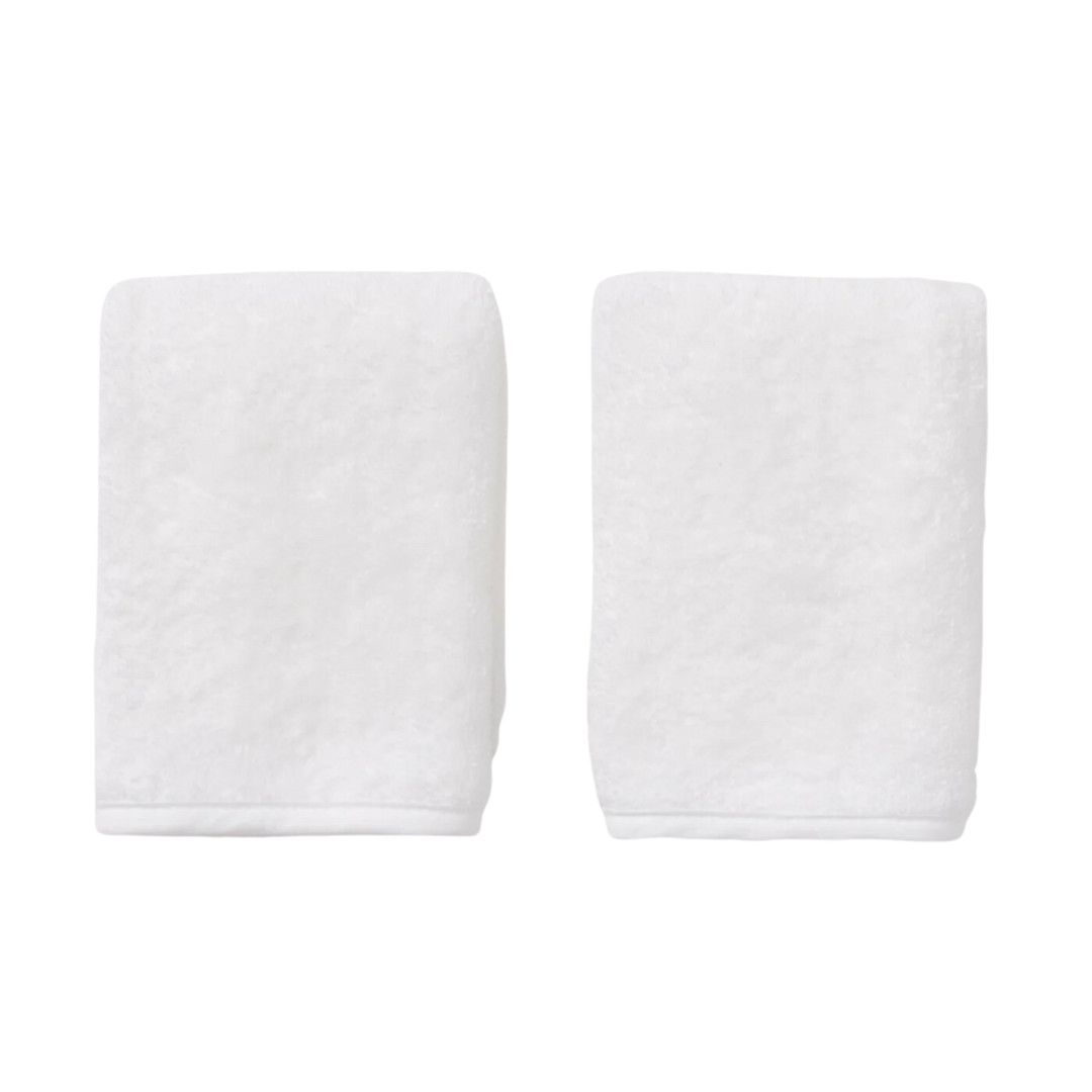 Signature Washcloth, Pair-, Color: White