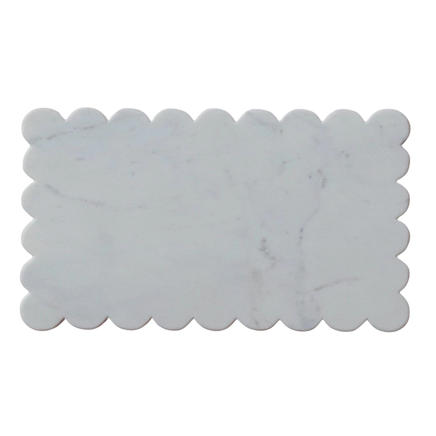 Marble Cheese Board, Scalloped