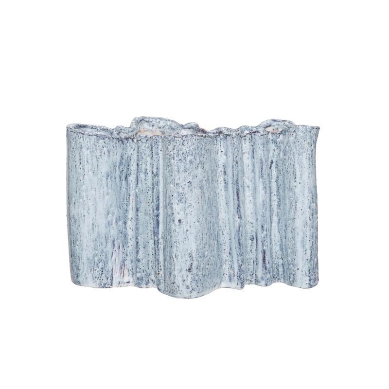 Organic Shaped Vase, White