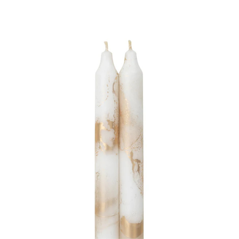 Tapers with Gold-