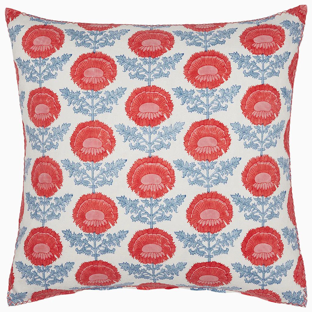 Kaavia Coral Pillow w. Insert 22x22