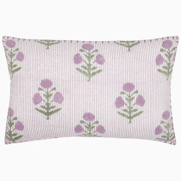 Lucy Lavender Kidney w. insert 12x18
