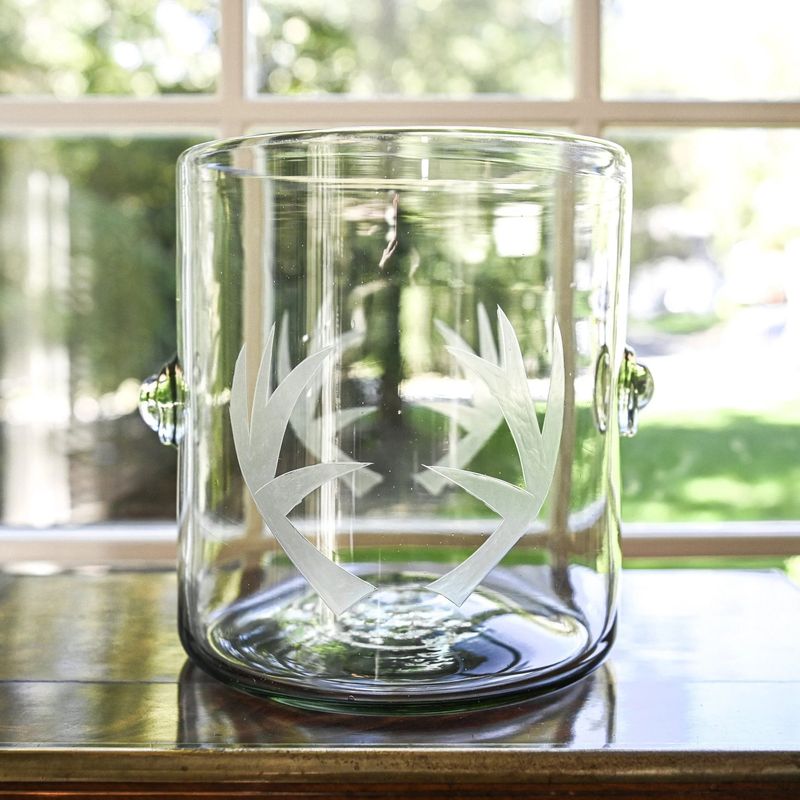 Antlers Modern Ice Bucket Clear