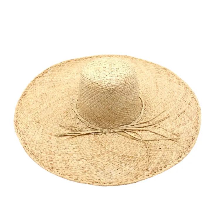 Hat- 7&quot; Natasha Woven XL-, Color: Natural