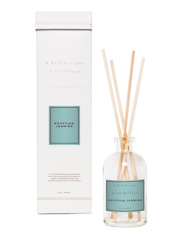 K. Hall Diffuser, Scent: Egyptian Jasmine
