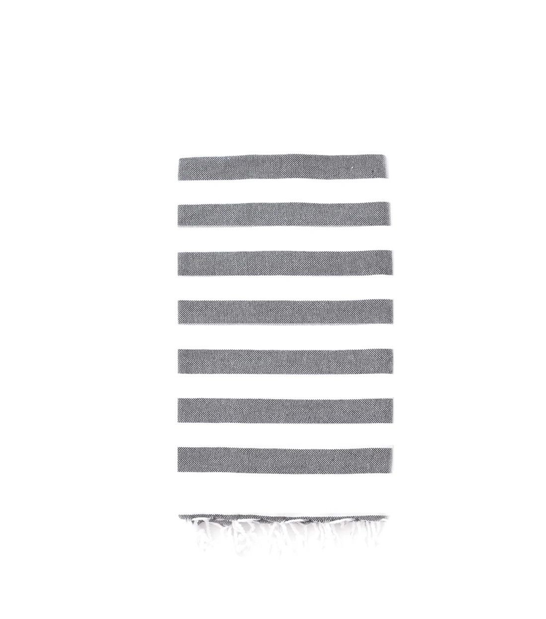 Turkish-T Rugby Hand Towel, Color: Slate