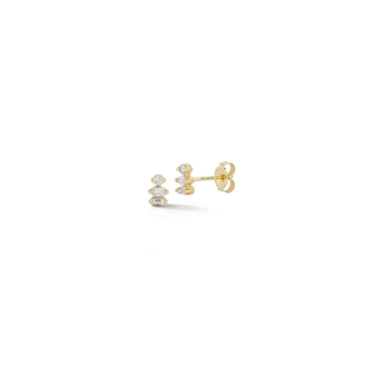 Earrings- Alexa Jordyn Multi Shape Bar