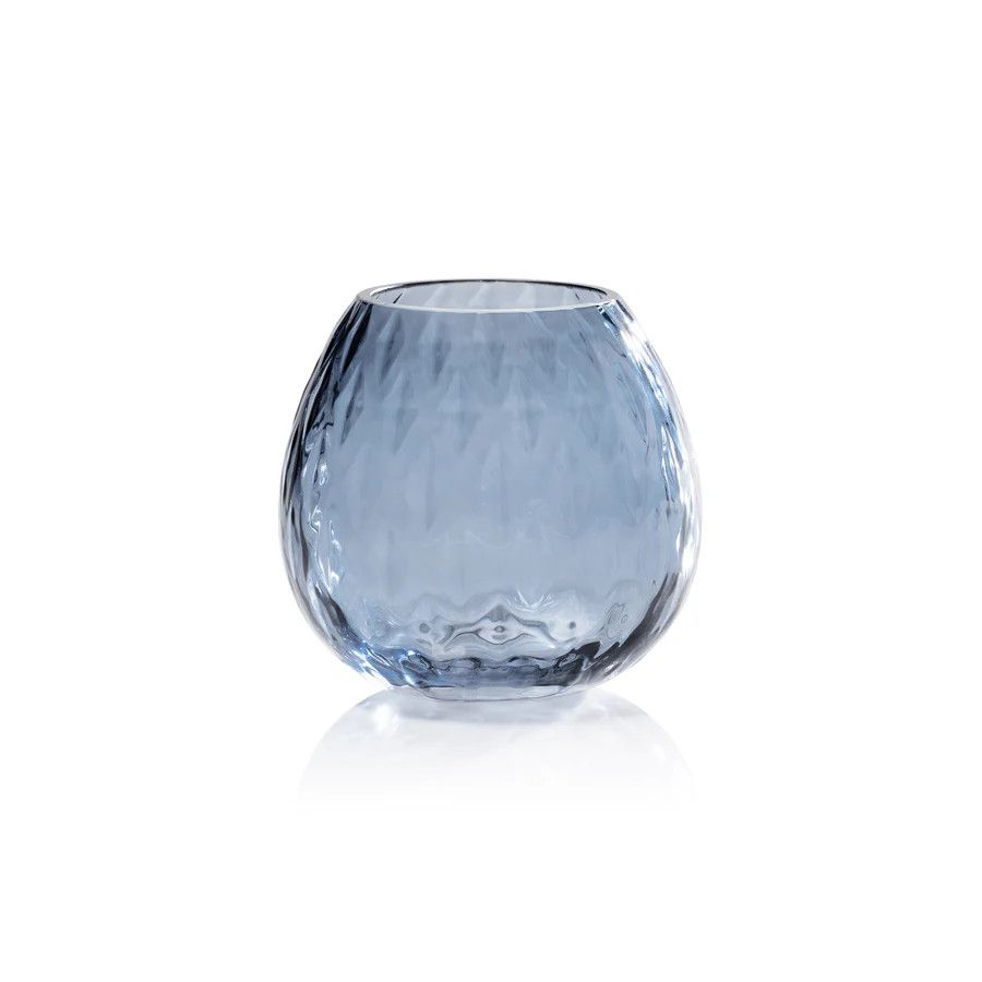 Illume Prism Vase- Blue