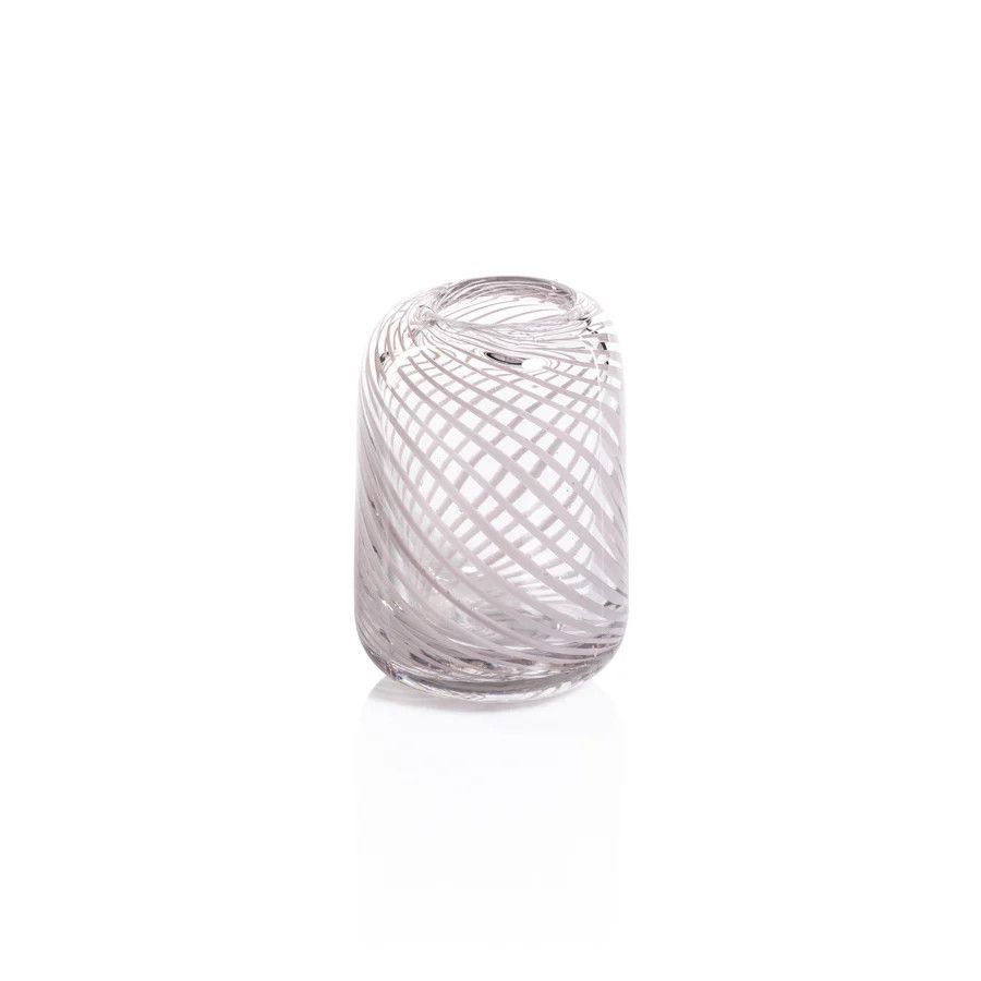 Claire Bud Vase, Blush, 2.75x4