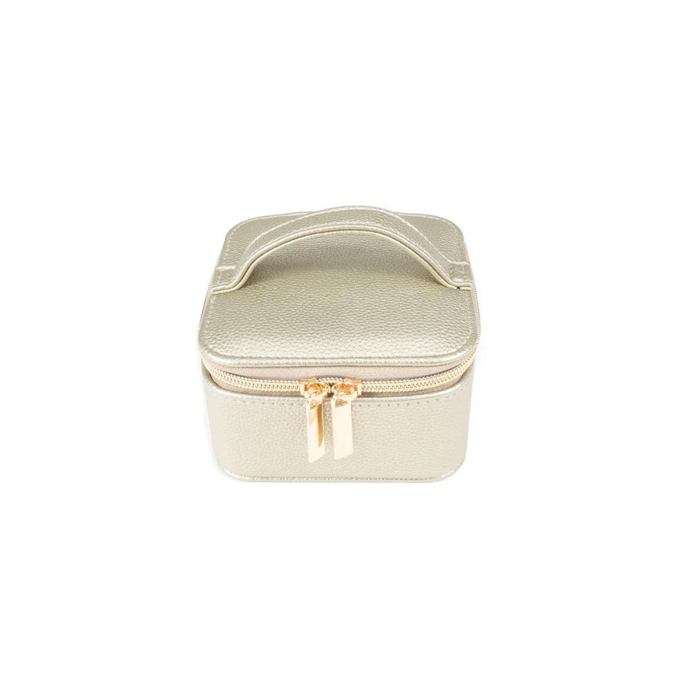 New Leah Travel Jewelry Case (Pouches)- Gold