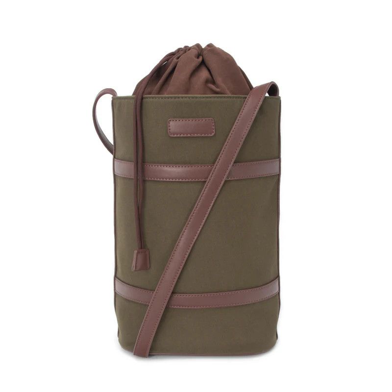 Double Wine Travel Bag- Olive