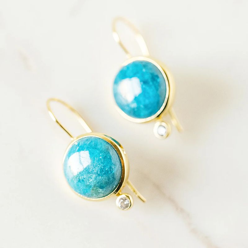 ER- Tiny Mini Drop- Apatite