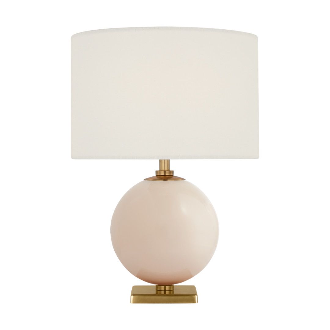 KS 3008BLS-L-CL Elsie 12&quot; Cordless Lamp Blush