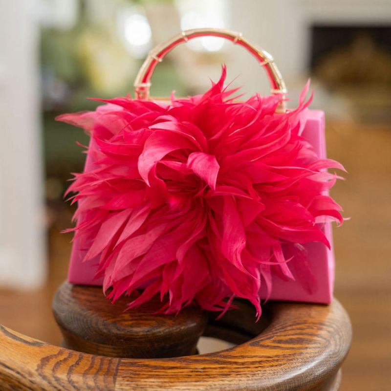 Bag- Pink Lulu- Feather