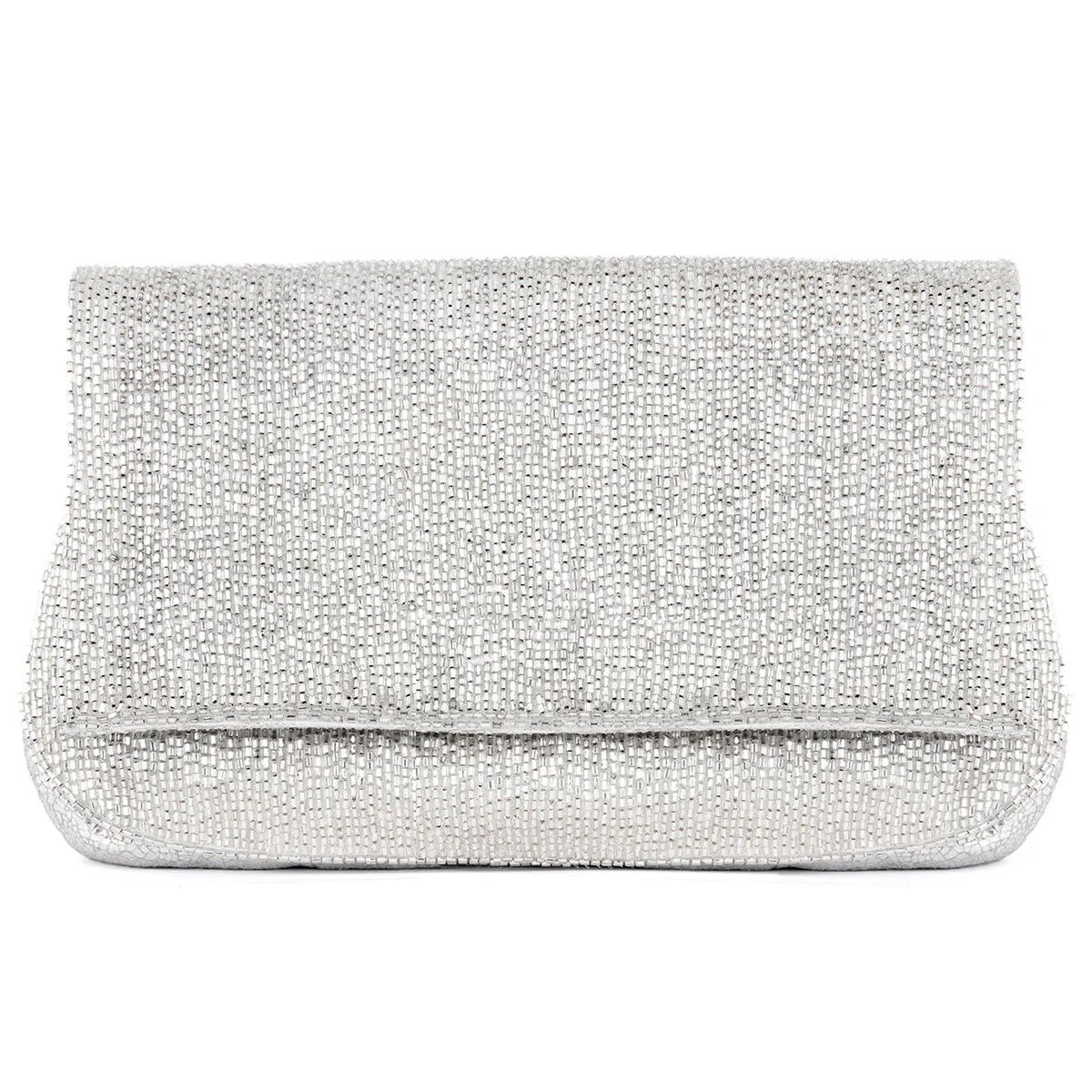 Luann Clutch, Color: Silver
