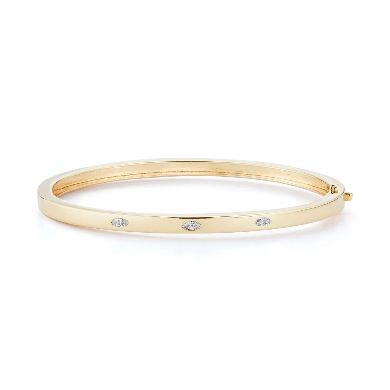 Bracelet- Alexa Jordyn Inlay Marquis YG 14k