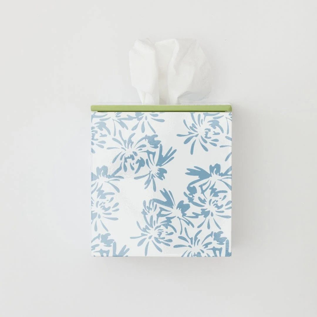 Tissue Box- Cornflower