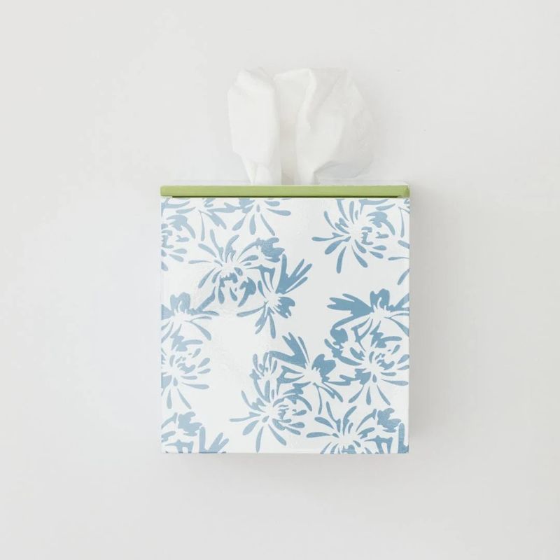 Tissue Box- Cornflower