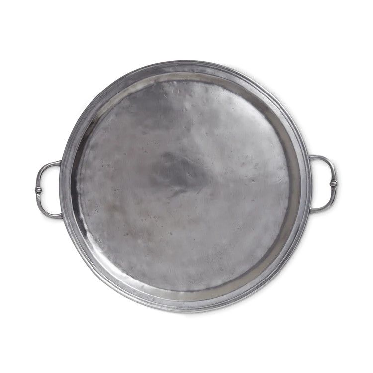 Round Tray with Handles, Small