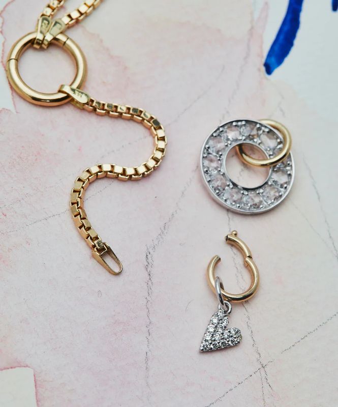 Heart Pendant in Diamond
