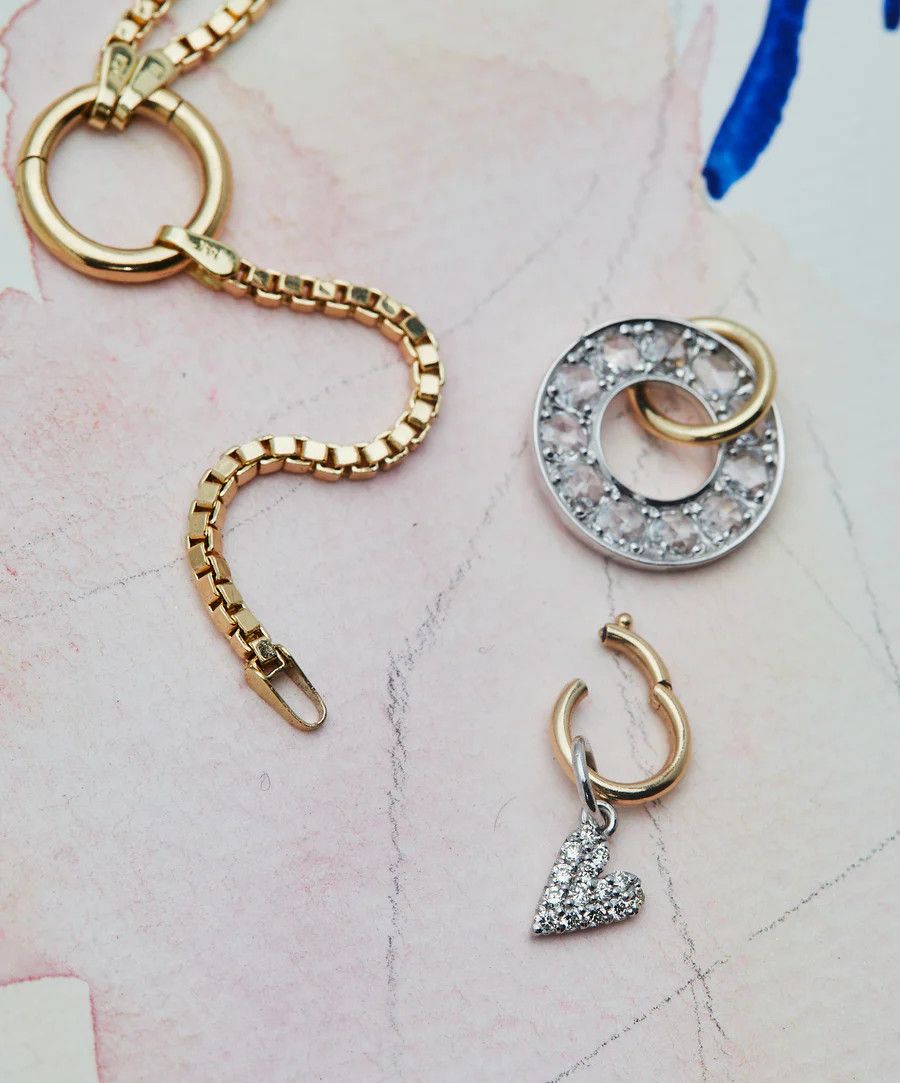 Heart Pendant in Diamond