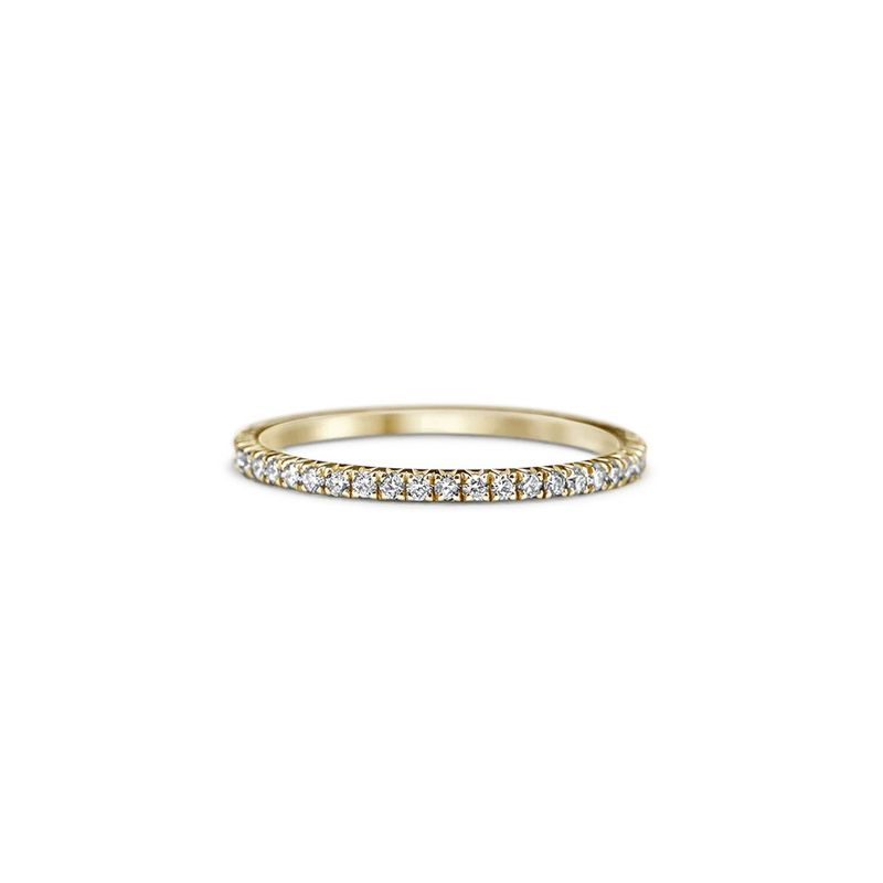 Odo Ring Diamond .33ct 14k Yellow Gold