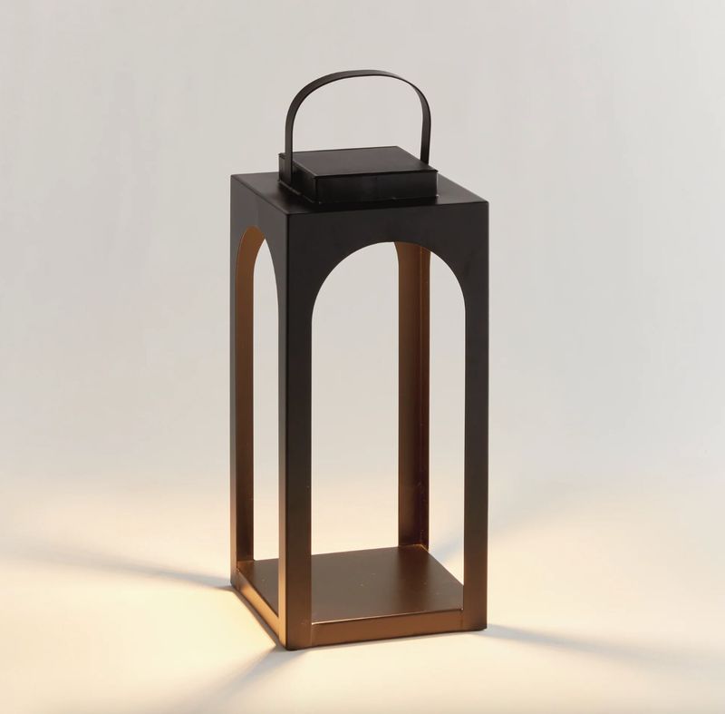 Brooks Solar Lantern 18&quot; BK