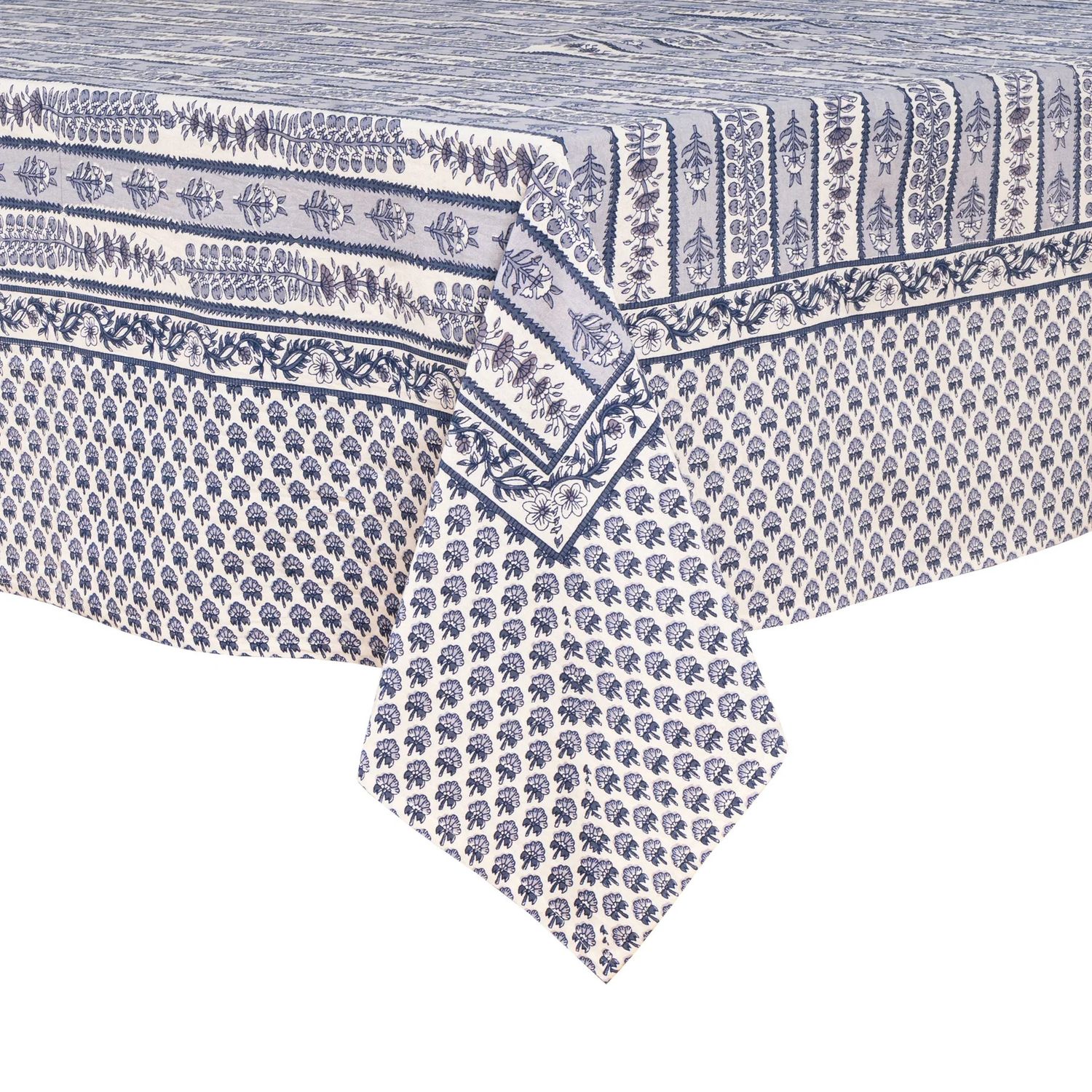 Tablecloth 59x59-, Pattern: Provence Avignon Blue / Marine