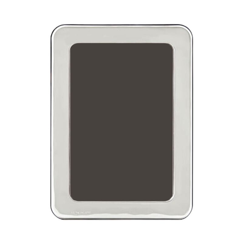 Rounded Hammered Sterling Frame 4x6