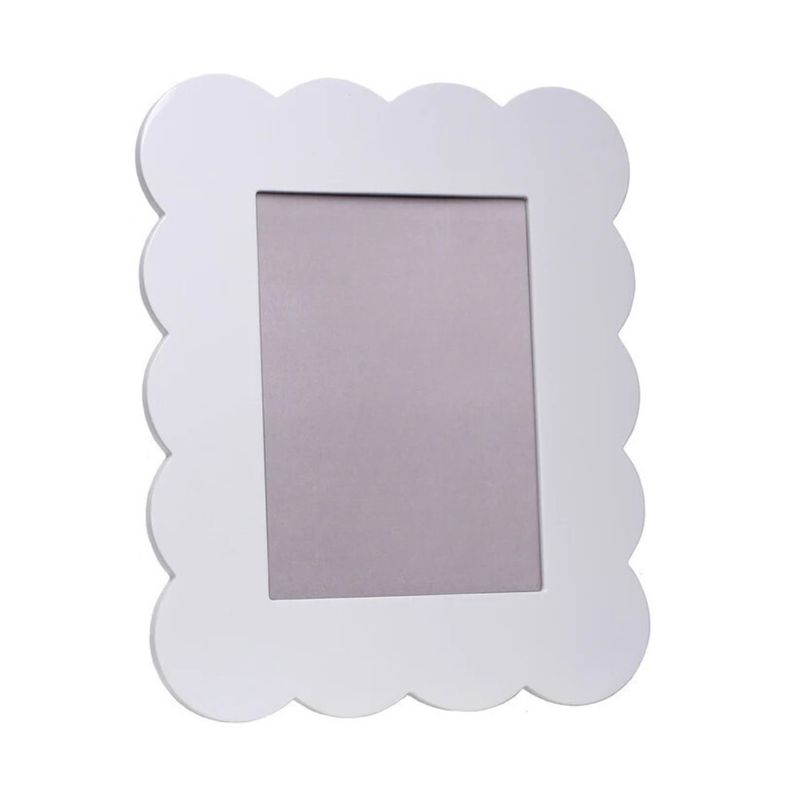 5x7 White Lacquer Frame