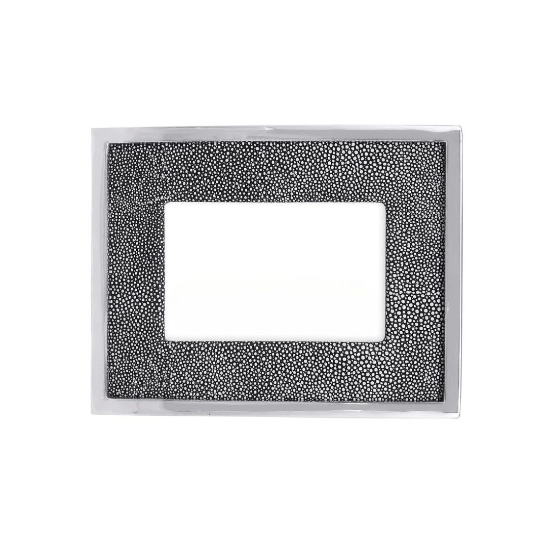 Shagreen Leather Frame 4x6