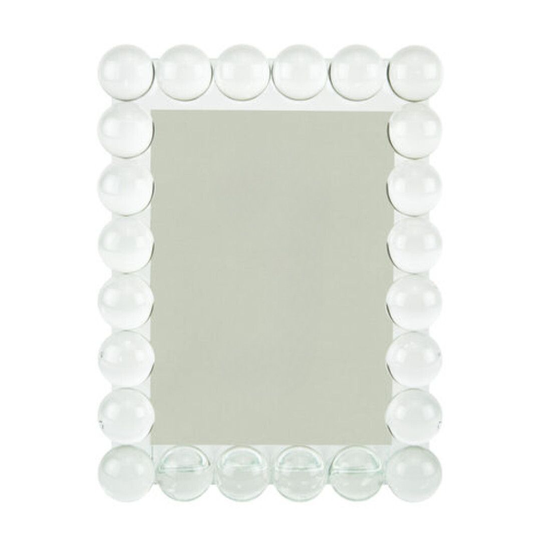 4X6 Crystal Glass Frame - Single Ball