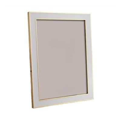 5x7 Chiffon &amp; gold Frame