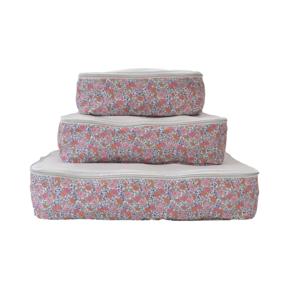 Packing Squad S/3-, Pattern: Garden Floral