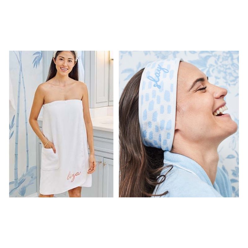 Weezie Towel Wrap and Headband