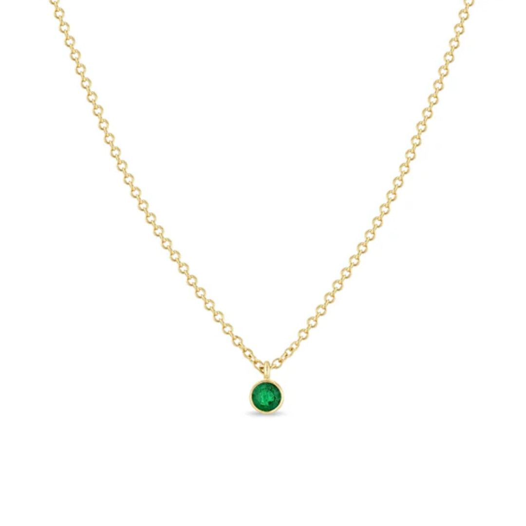 Birthstone Drop- Emerald May