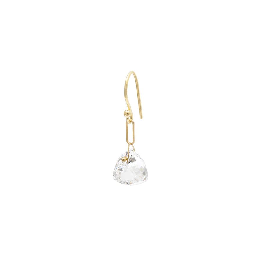 Earrings- Crystal Paper Clip