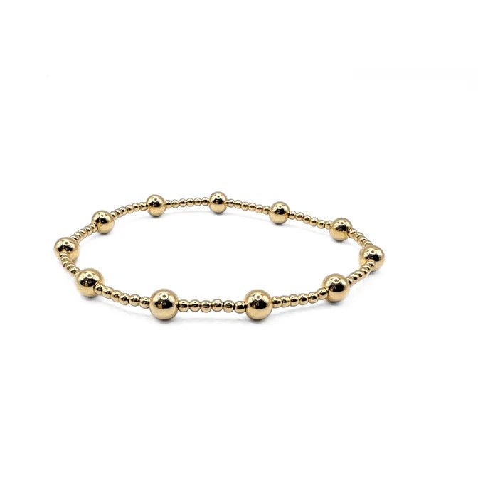 Malibu Collection 14k GF Beaded Bracelet
