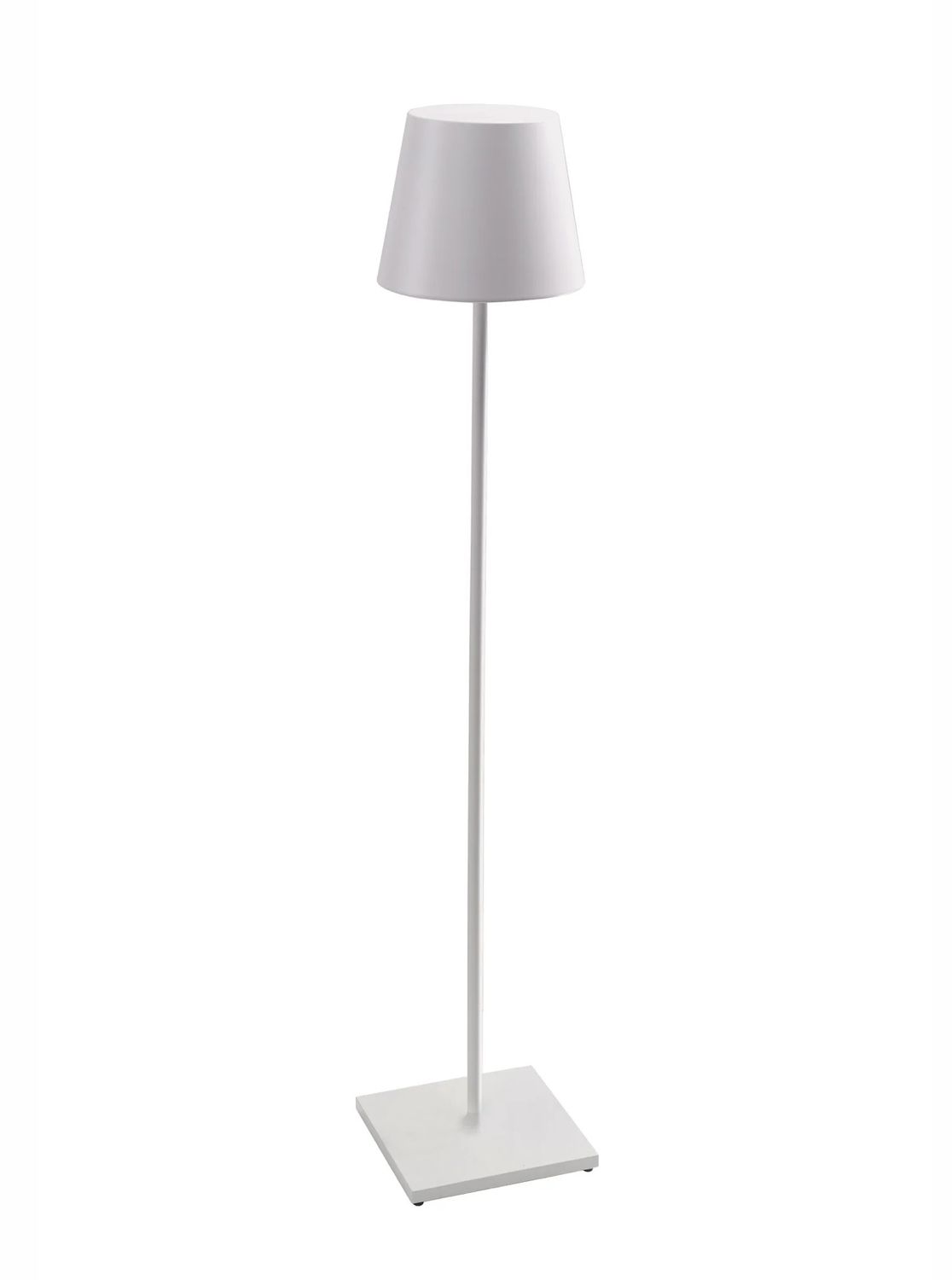 Outdoor Rechargeable Floor Lamp- White