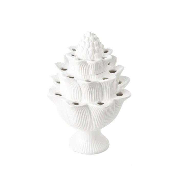 Tulipiere Artichoke White, Small