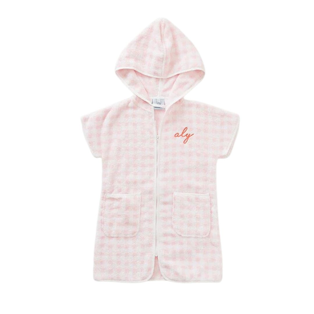 Cover Up-, Color: Pink Gingham, Size: 6-9M