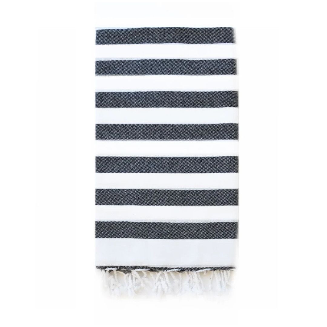 Rugby Towel, Color: Black