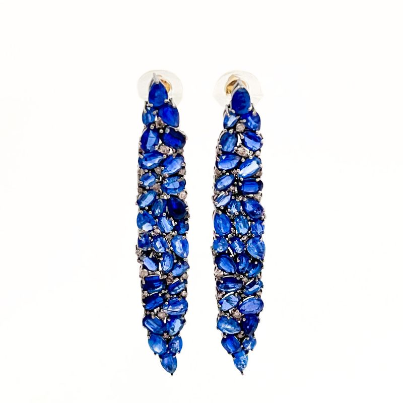 Long Pave Kyanite Marquis
