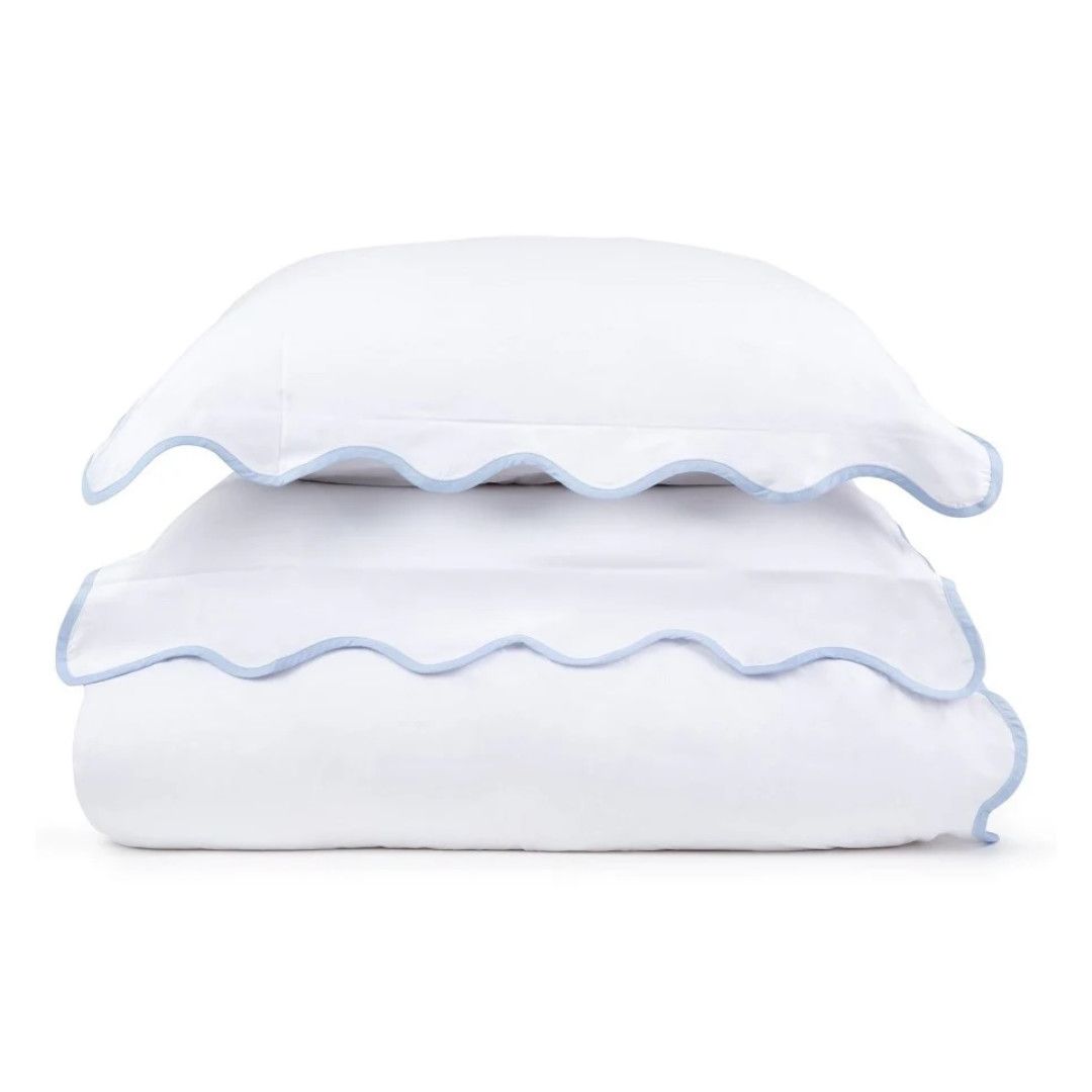 The Cover- Taped Edge- Twin, Color: Cornflower Blue