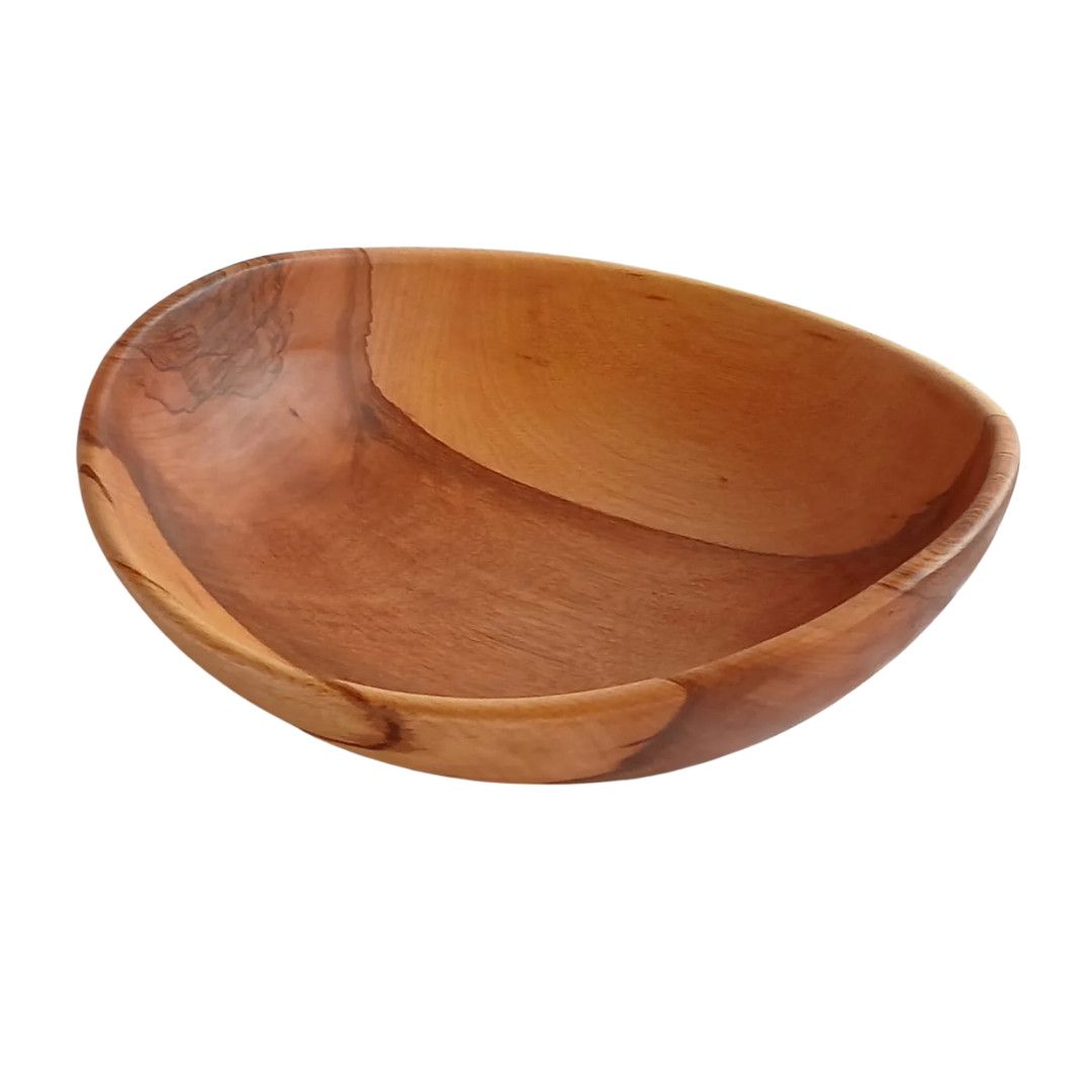 17&quot; Wave Wooden Bowl